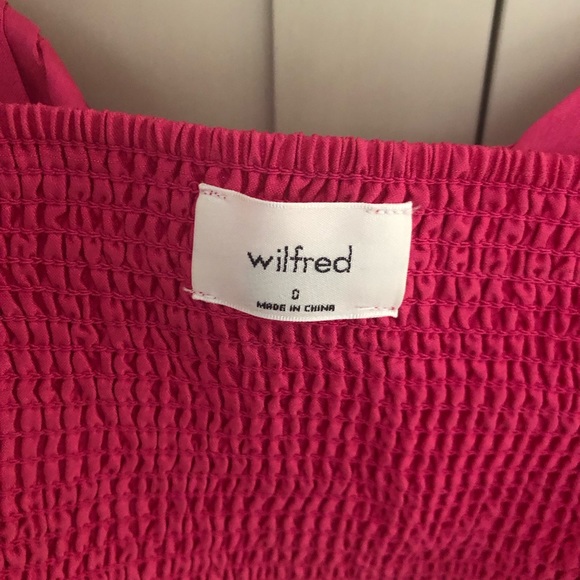 Wilfred Fuchsia pink crop top - Picture 5 of 5